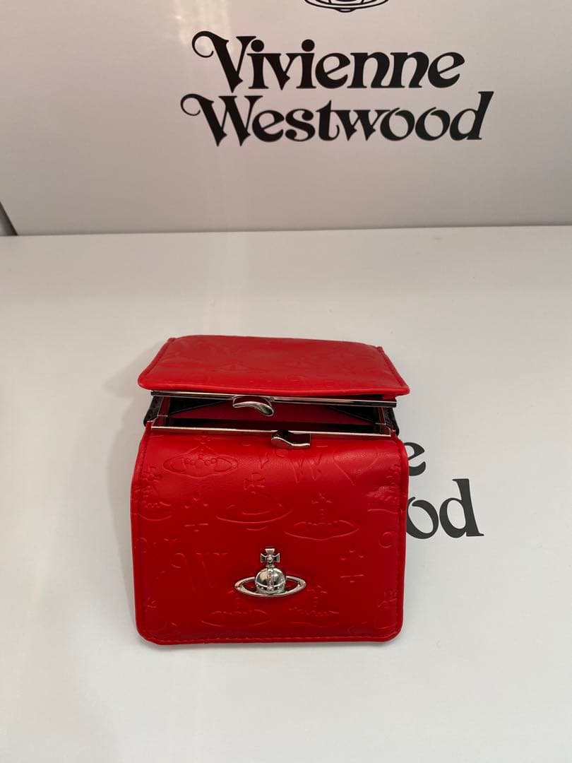 Vivienne Westwood レッド 三つ折り財布