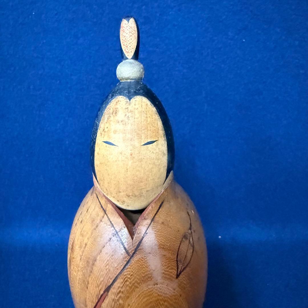 こけし 栗林一雪 在銘 時代 古玩 当時物 旧家 蔵出 骨董品