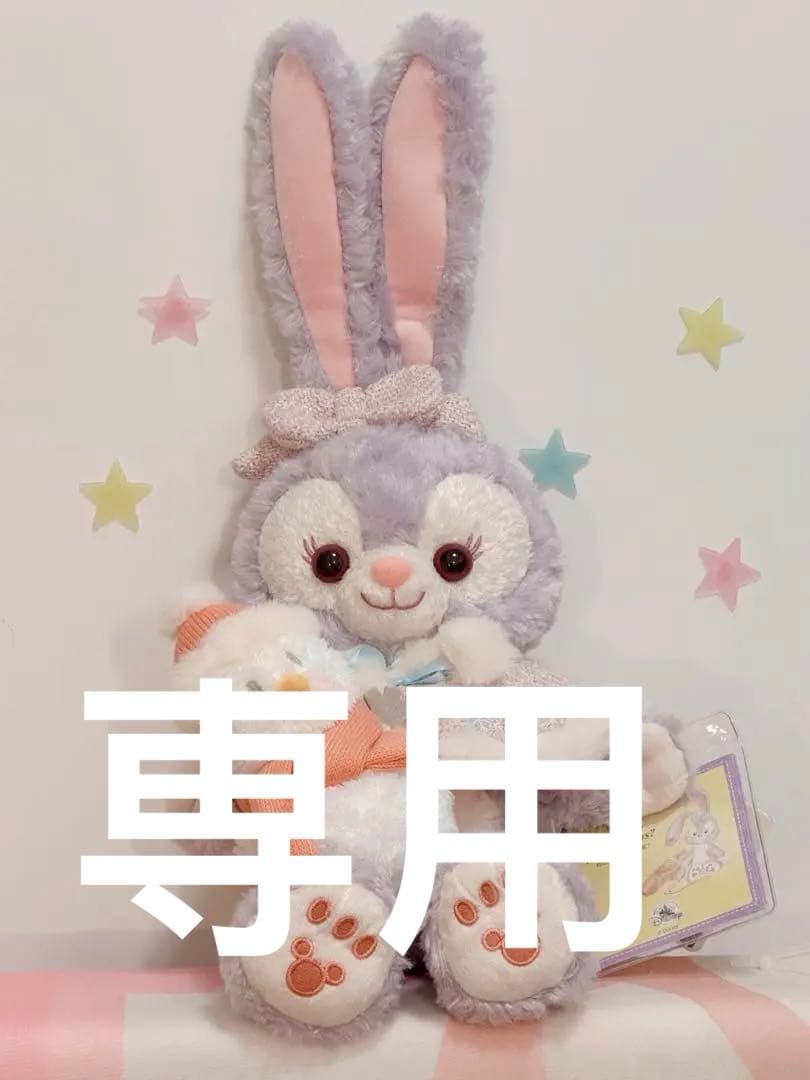 新作　上海ディズニー　クリスマス　ステラルー雪だるまぬいぐるみSSサイズ