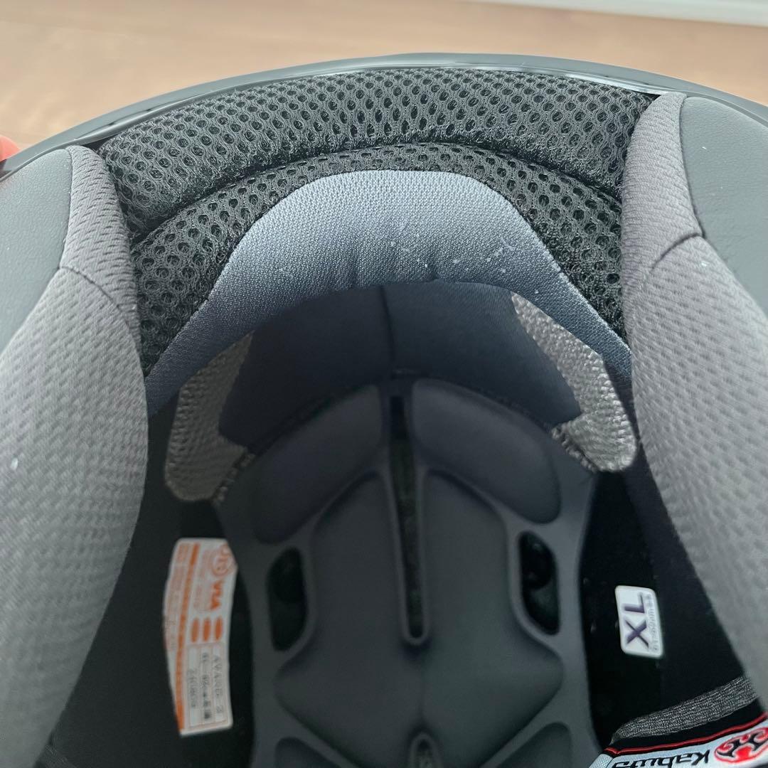 OGK KABUTO AVAND-2 XL ミラーシールド 保存袋付き