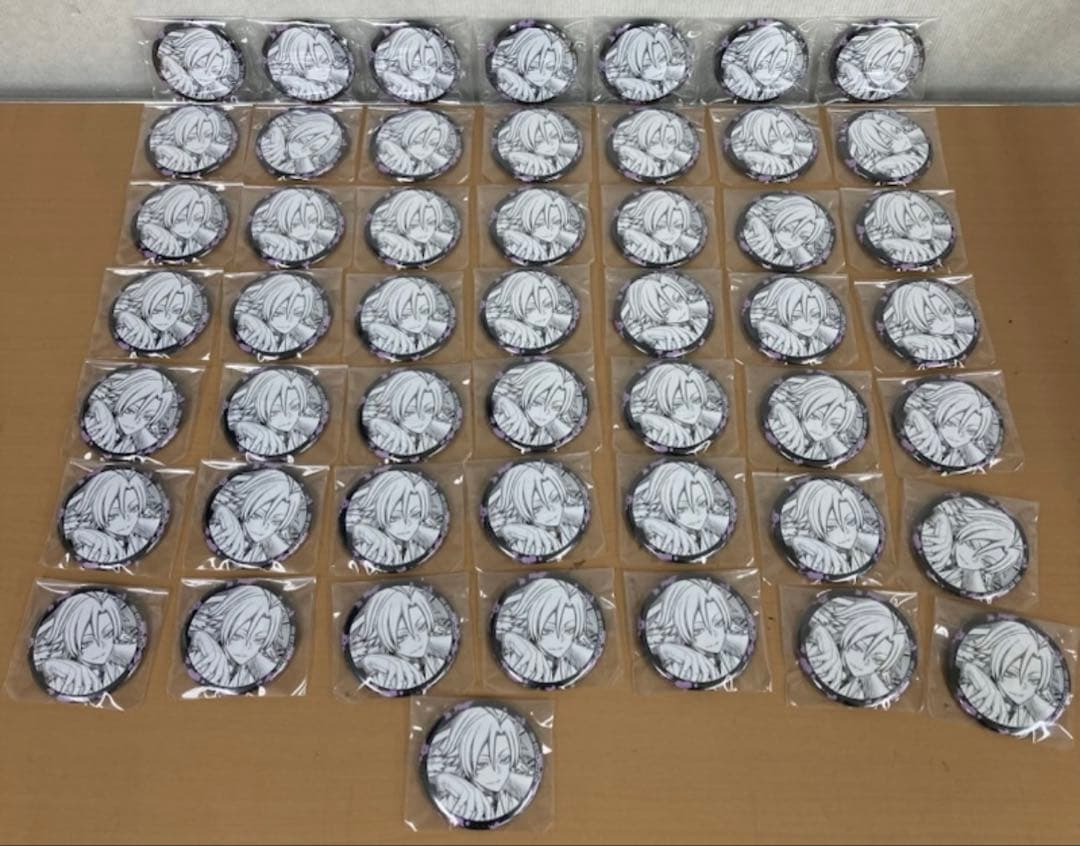 【匿名配送】桃源暗鬼 まねきねこ 缶バッジ 桃宮唾切 20点