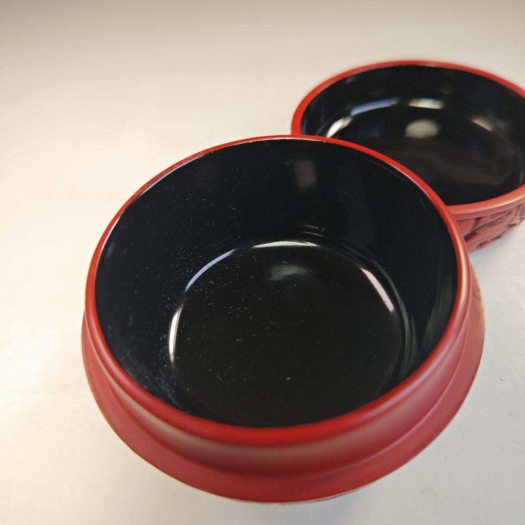 イ734 棗『高橋克実作』『村上堆朱　棗　共箱』茶道具