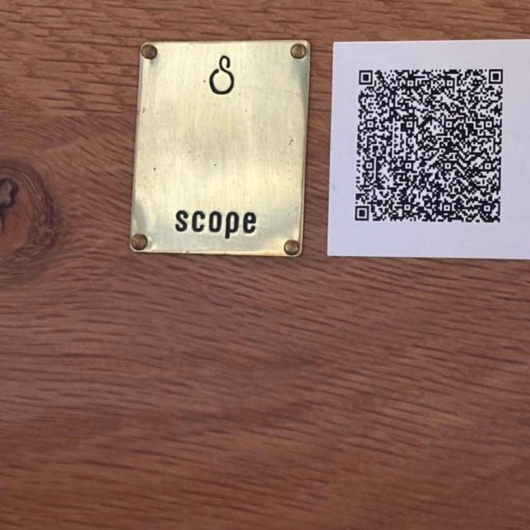 直接引取希望 scope 4040 テーブル 120 × 80 オーク ②