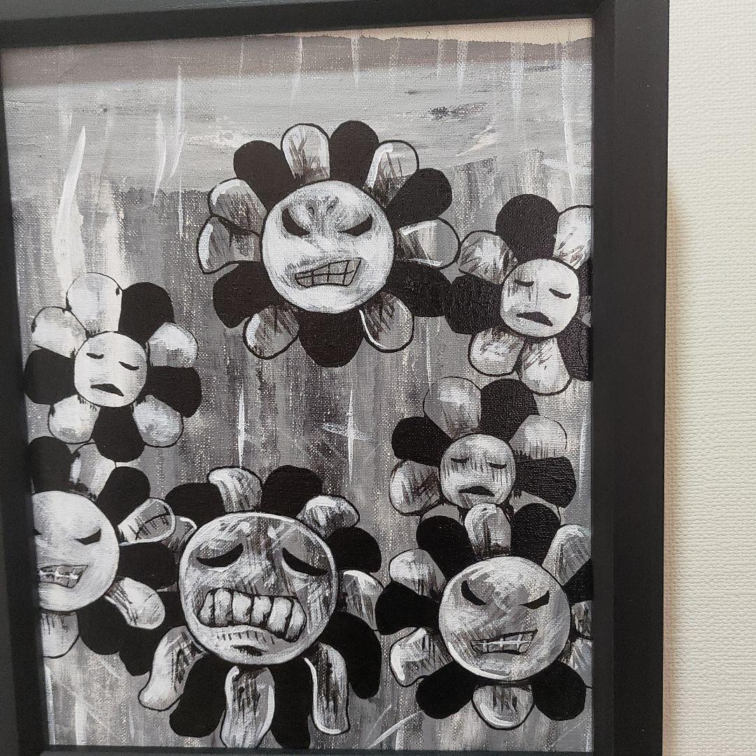 真筆保証【内山田画廊 謹製】悪の華　現代アート投資コレクション