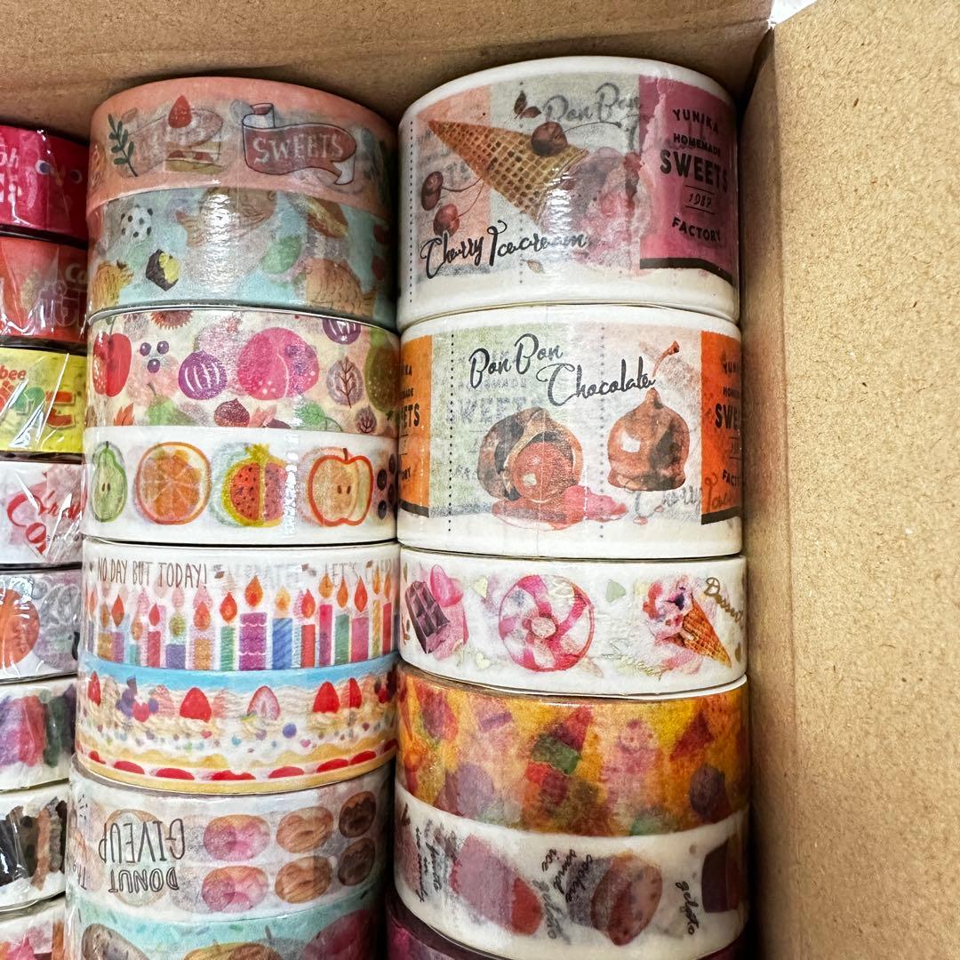 食べ物 フード ご飯 スイーツ お菓子 ファーストフード マスキングテープ 大量