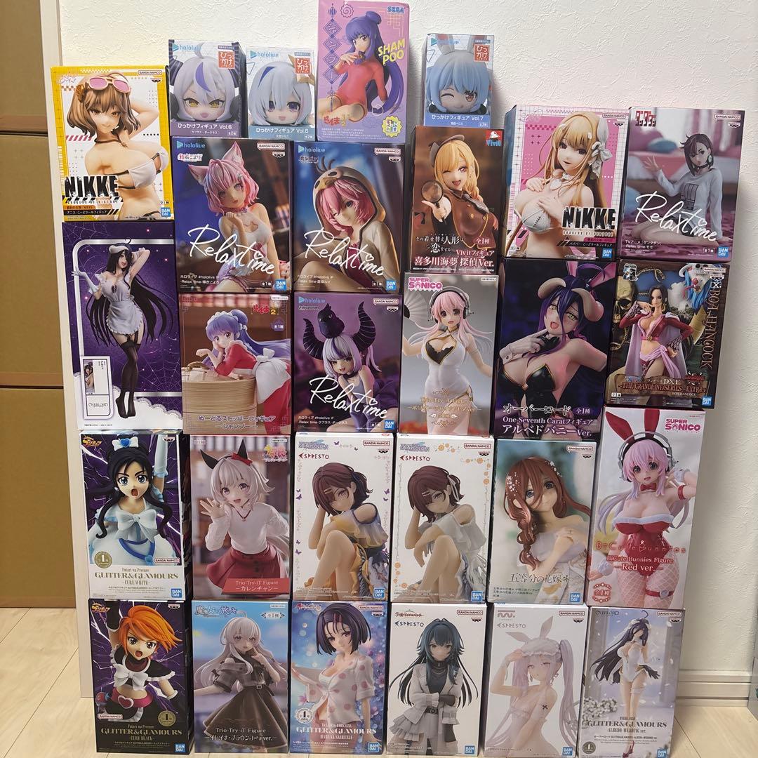 美少女フィギュア まとめ売り⑫ ホロライブ NIKKE オーバーロード【28体】