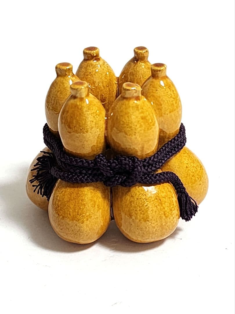 羽衣　三代 昭楽　六瓢　蓋置　共箱　栞