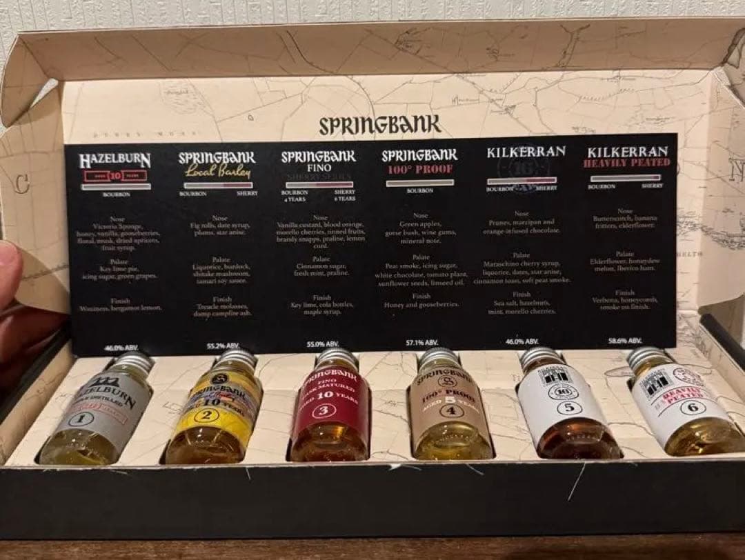 スプリングバンク　テイスティングセット