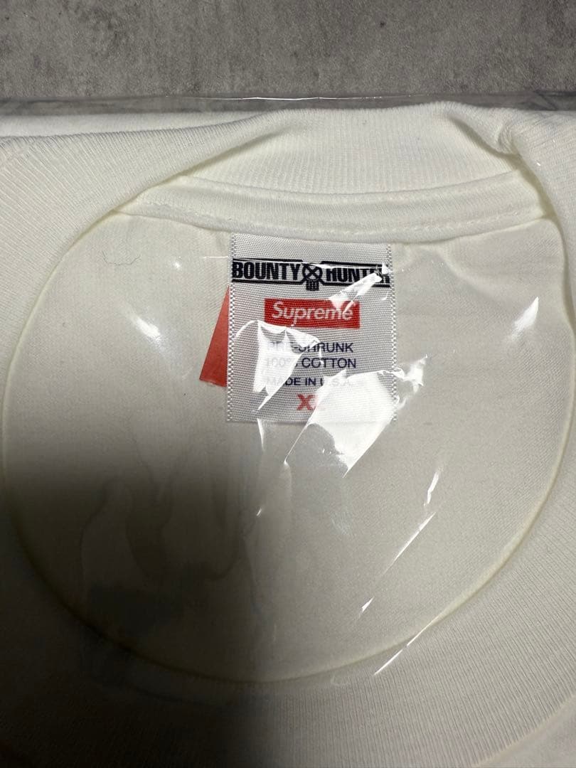 Bounty Hunter Supreme Tシャツ ホワイト