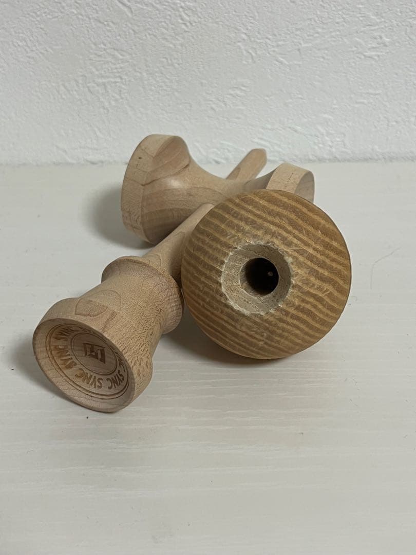 けん玉 sulab スーラボ フリクションクリア 木地模様