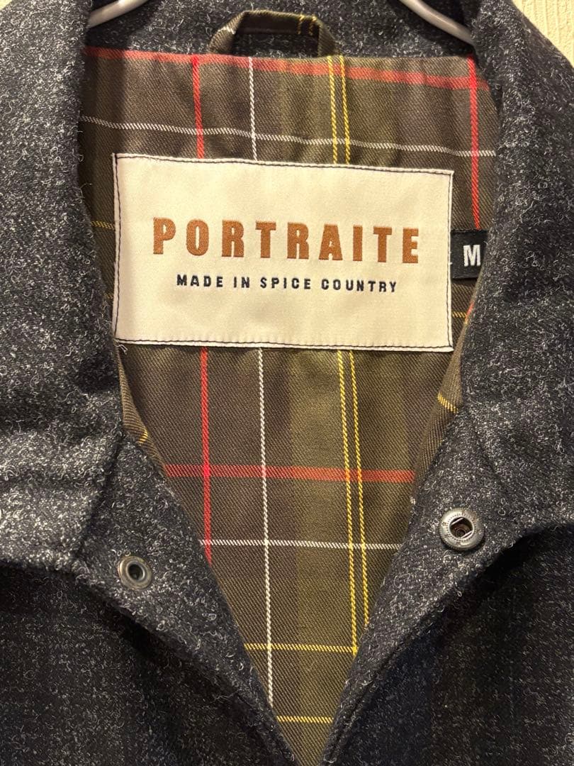 PORTRAITE Over Vest｜Charcoal Tweed｜M