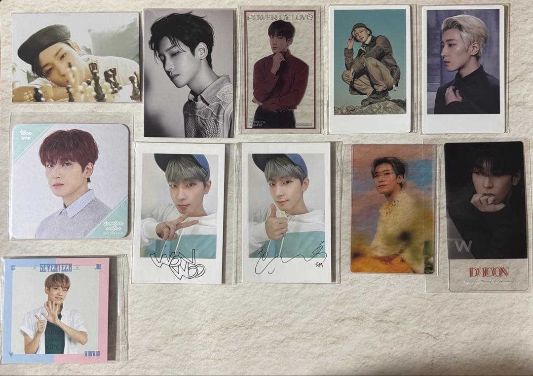 SEVENTEEN ウォヌ トレカ グッズ まとめ売り