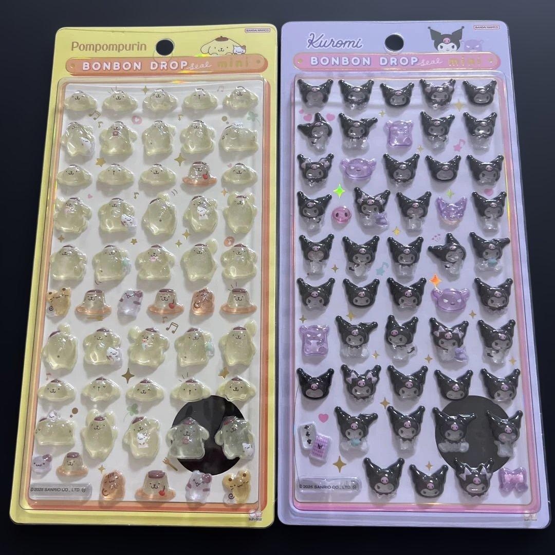 サンリオ ボンボンドロップシール ミニ ８種
