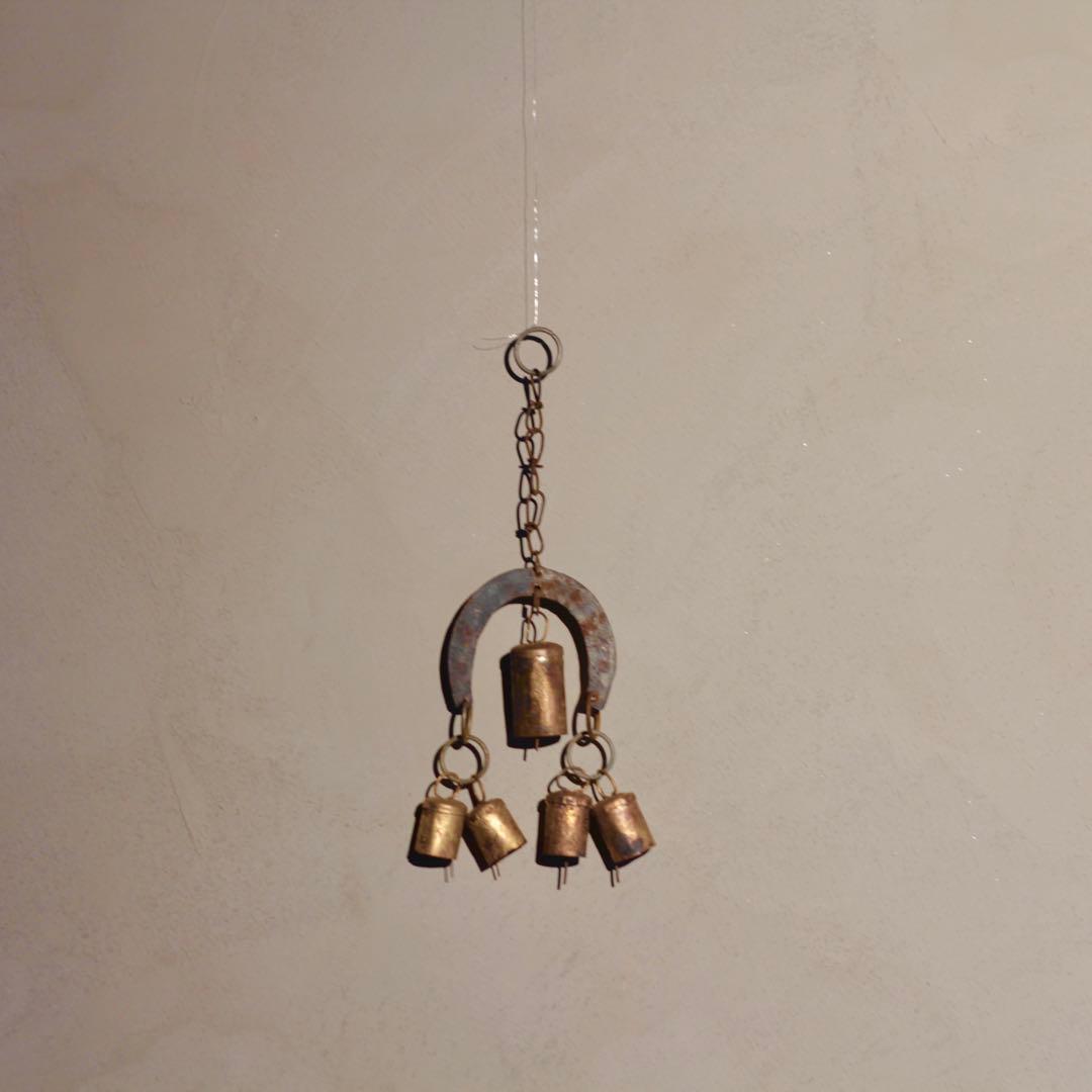 蹄鉄 ベル 魔除け 装飾品 古道具 アンティーク オブジェ