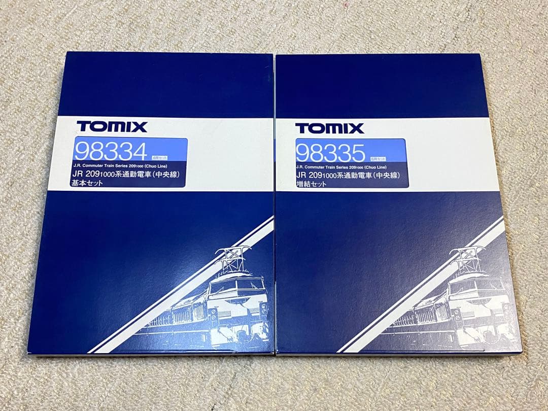 TOMIX　98334 98335　209系1000番台(中央線)10両セット