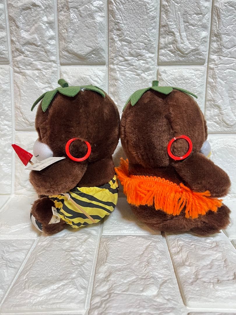 昭和レトロ ぬいぐるみ サンリオ サンボ＆ハンナ ビビンバ クロンボ 廃盤品