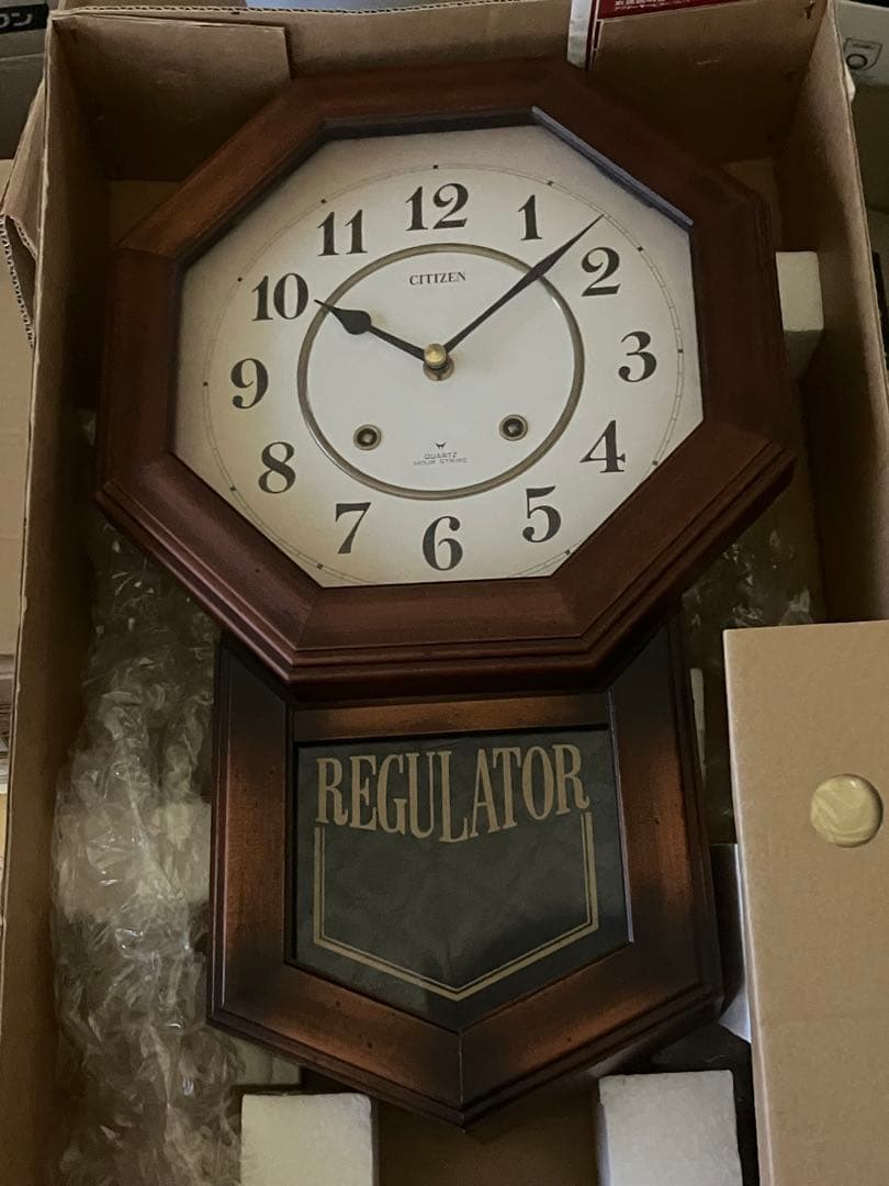 【超希少品】CITIZEN 八角形時計　掛け時計　アンティーク