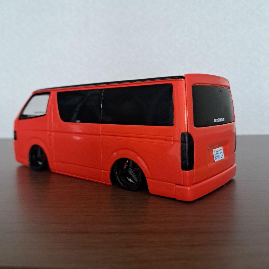 アオシマハイエースプラモデル１/24フルカスタム