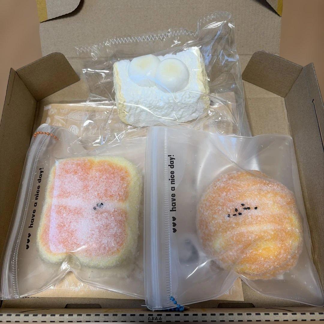 diy-radodo ふわふわパン　スクイーズ　セット