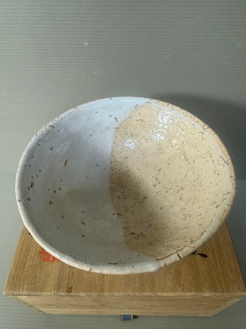 2325  茶碗　『萩焼』『泉流山　吉賀大眉造』　抹茶碗　共箱　茶道具