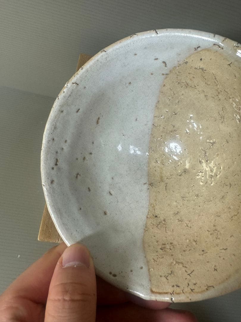 2325  茶碗　『萩焼』『泉流山　吉賀大眉造』　抹茶碗　共箱　茶道具