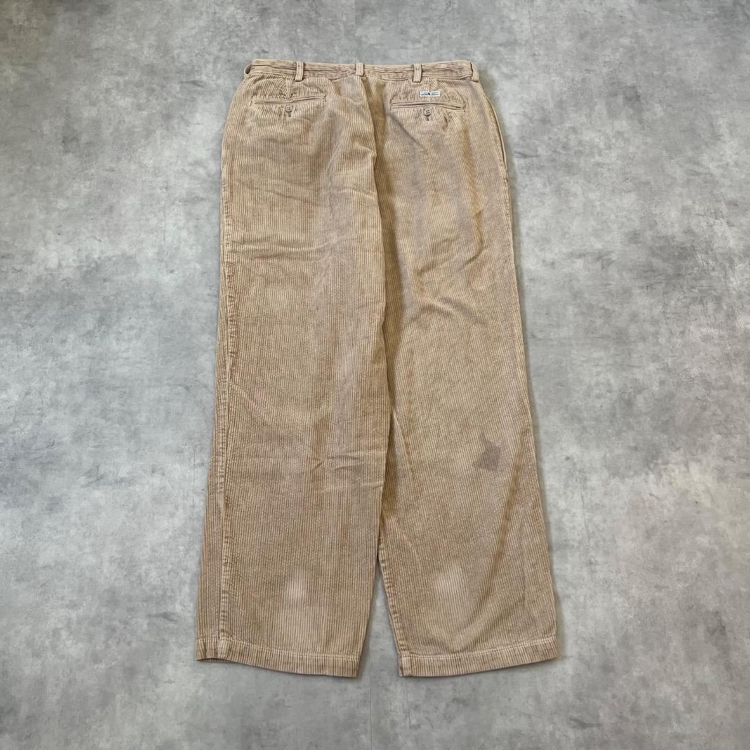 ポロラルフローレン W34 ポロチノ コーデュロイ 90s ベージュ 16169