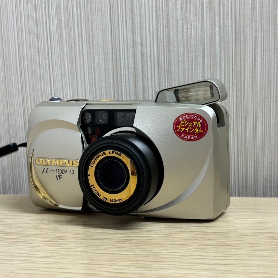 OLYMPUS μ mju ZOOM 140 VF コンパクトカメラ 通電OK