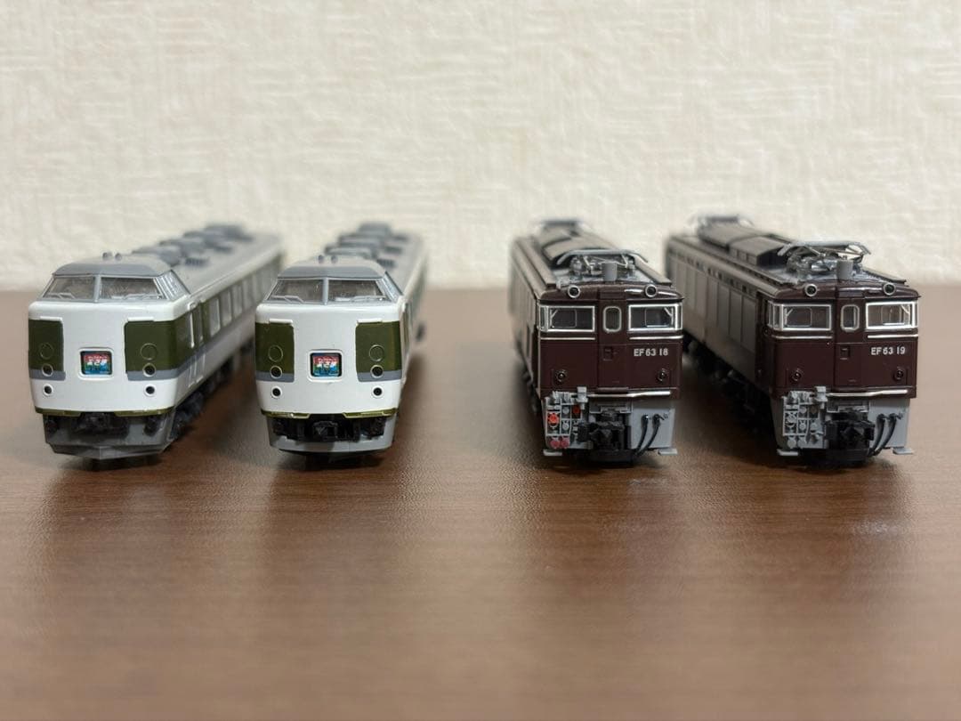 Nゲージ　EF63碓氷峠セット＋189系6両