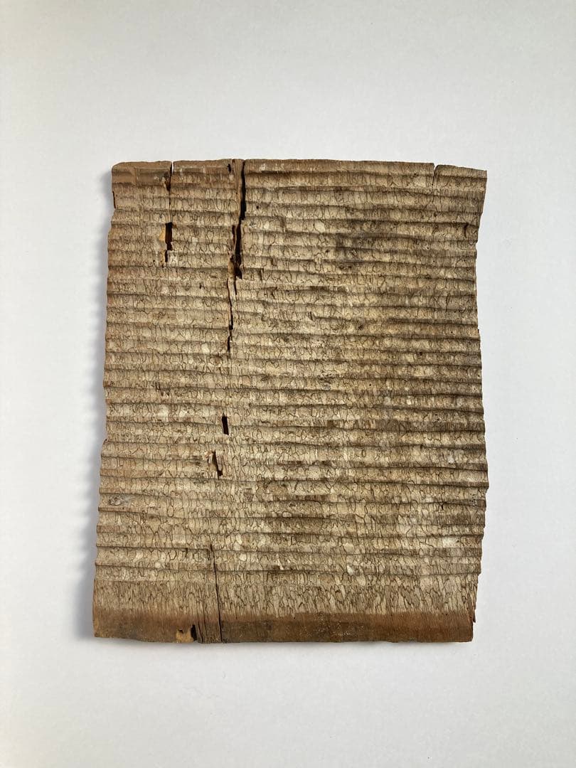 スラウェシ島　トラジャ族の穀物庫の壁板