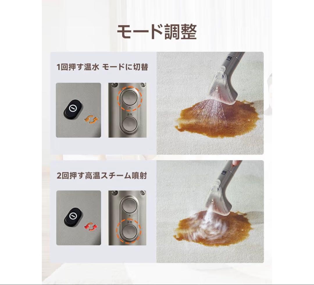 訳あり特価 ⭐️ リンサークリーナー 超強吸引力 専用洗浄液付 業務用レベル