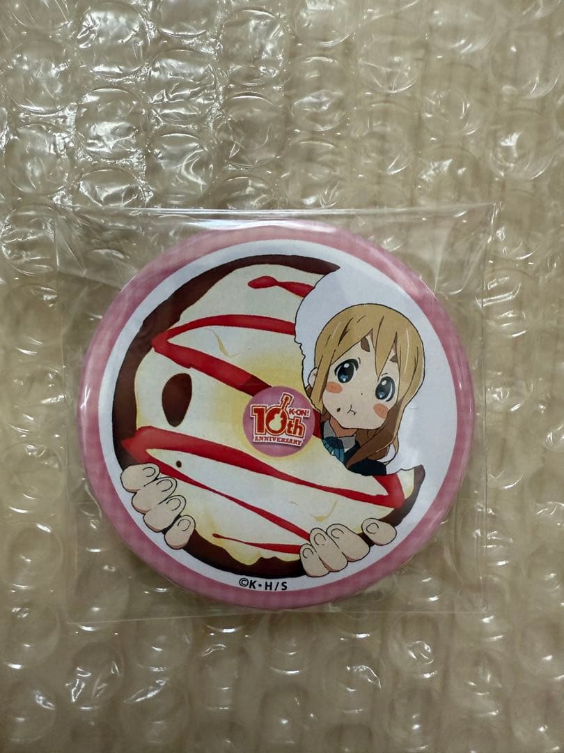 けいおん! 10周年 桜高購買部 渋谷マルイ出張所 希少品　缶バッジ 琴吹紬