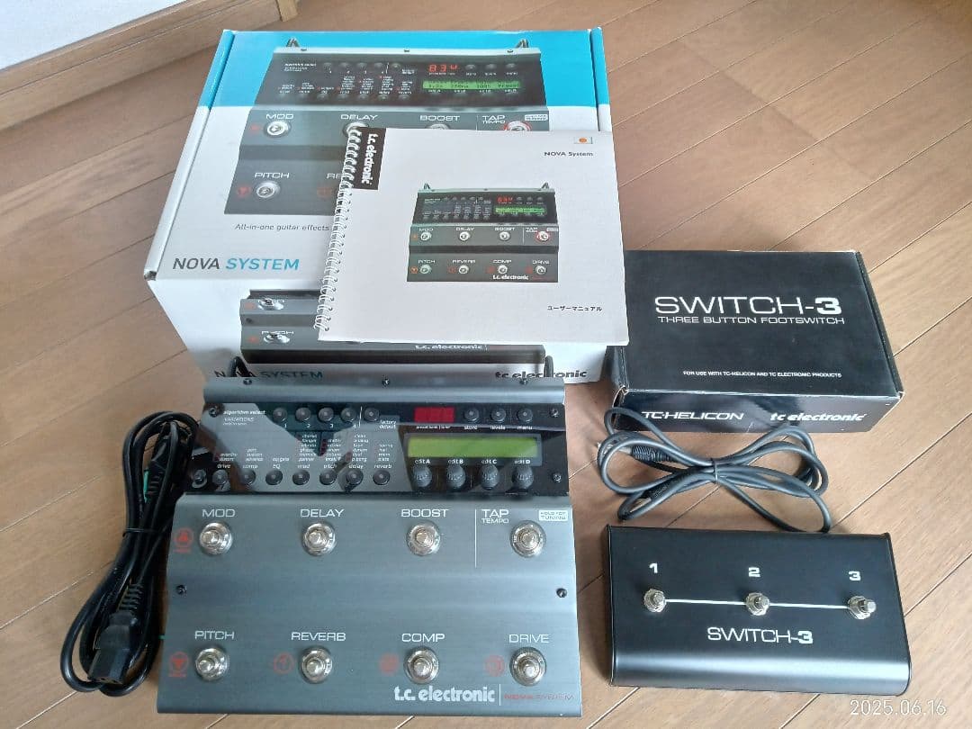 tc electronic NOVA SYSTEM とSwitch 3 セット