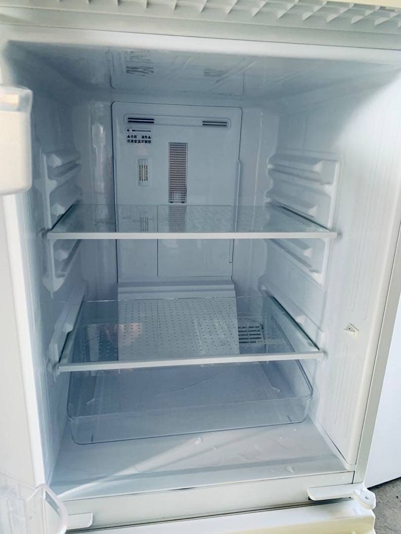 ✅SHARPノンフロン冷凍冷蔵庫✅ ✅SJ-C14B-W ✅送料設置無料