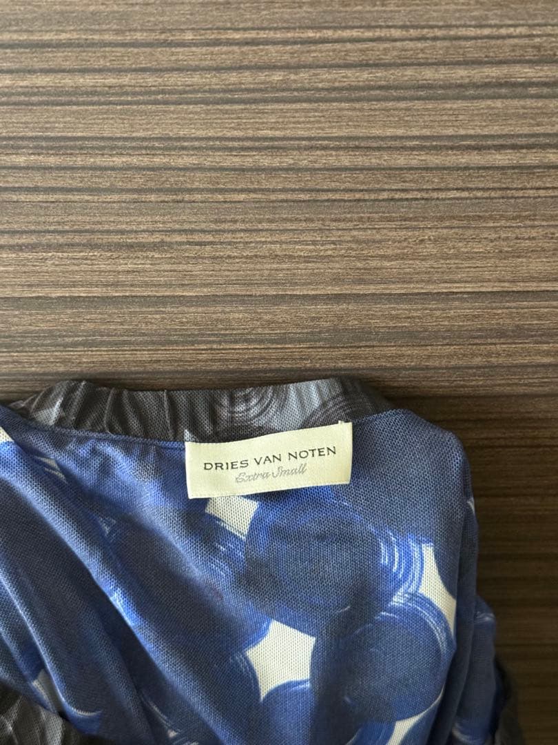 ®*読様 DRIES VAN NOTEN 24SS フレアスカート エクストラス