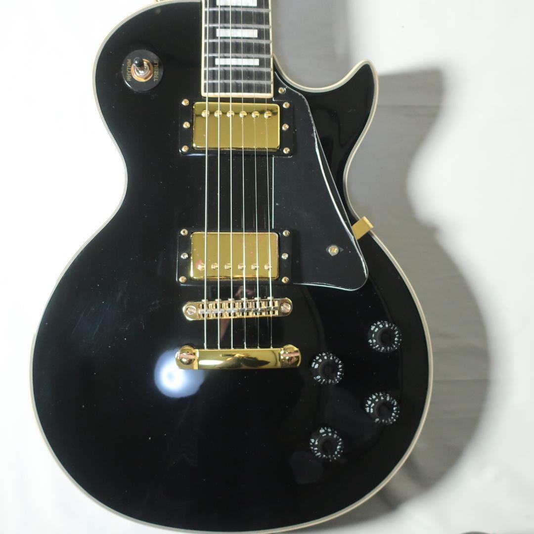 BUSKER'S レスポールカスタムタイプ エレキギター ケース付 弦交換済