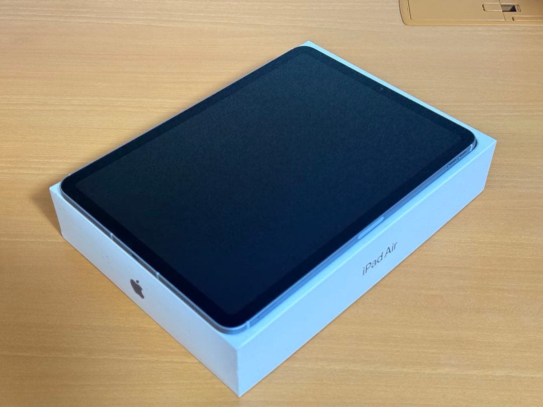 iPad Air 4世代 64GB セルラー +WiFi スカイブルー 100%