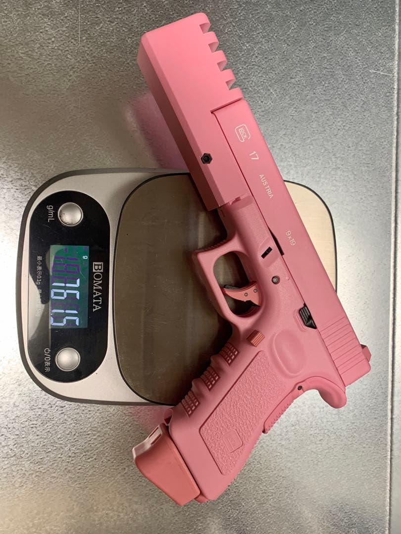 東京マルイ グロック17 ガスブローバック ピンク コンペンセイター カスタム