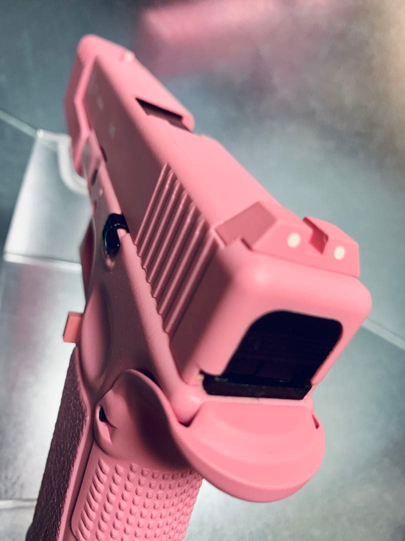 東京マルイ グロック17 ガスブローバック ピンク コンペンセイター カスタム