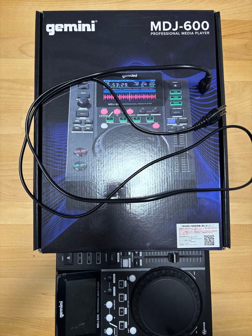 DJ機材 gemini MDJ-600