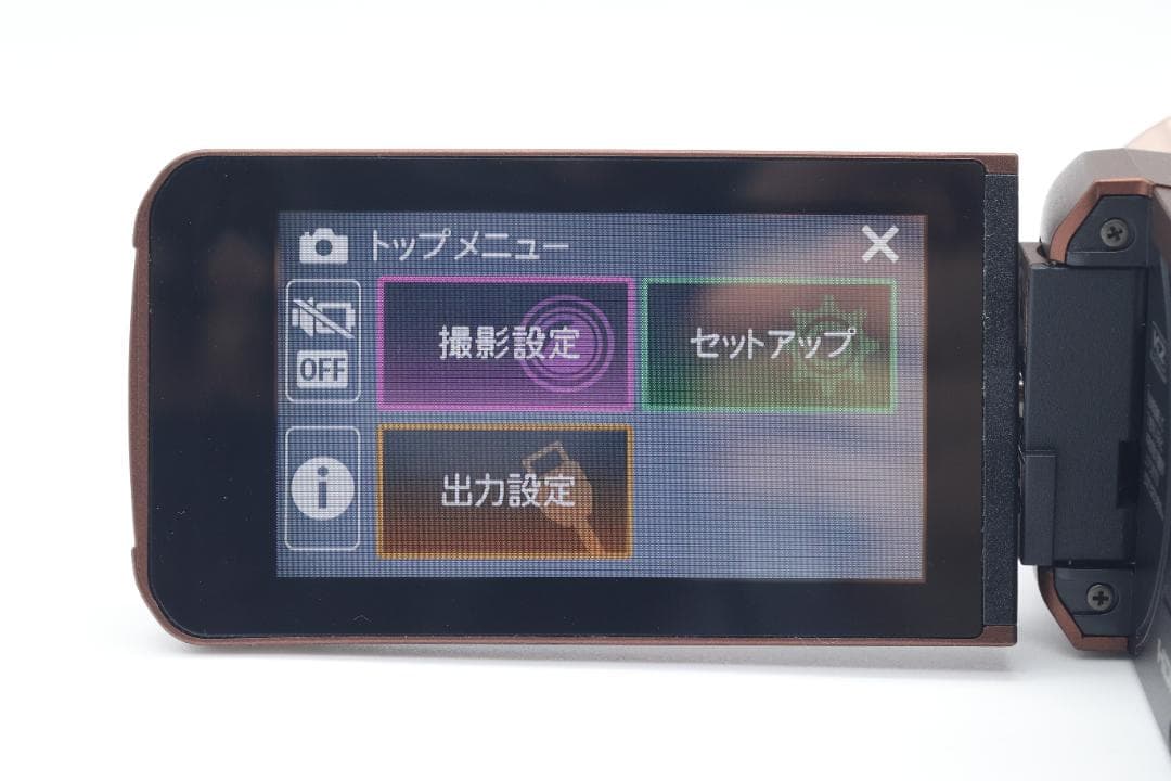 【2702】JVC ビデオカメラ Everio R GZ-F200-T