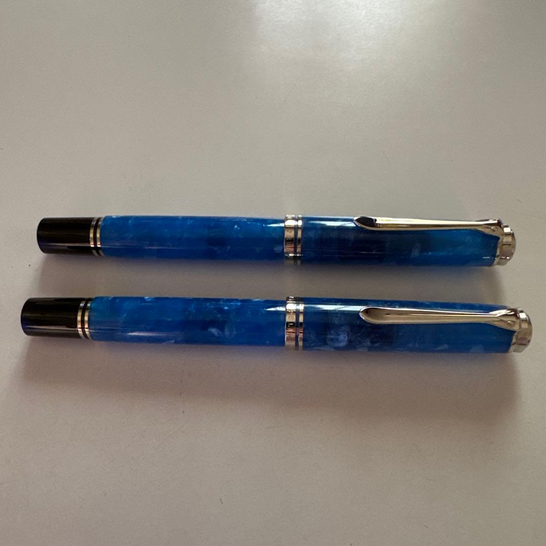 ペリカン 特別生産品 スーベレーンM805 ヴァイブラントブルー