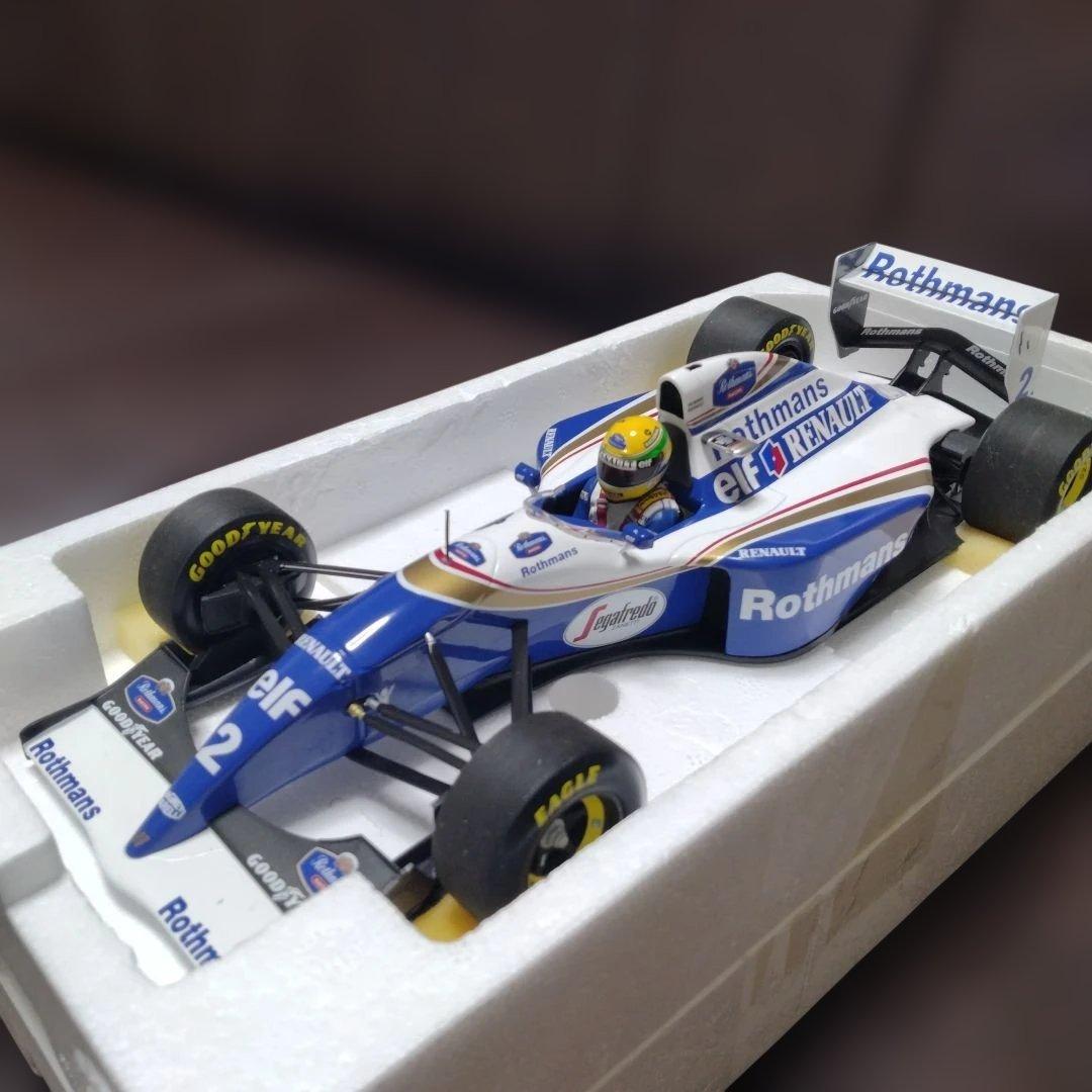 1/18 ウィリアムズ FW16 サンマリノGP アイルトン セナ ロスマンズ