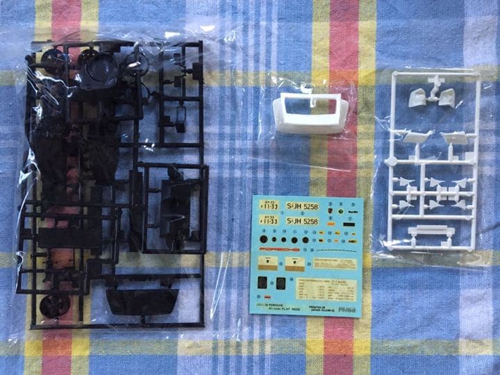 当時物 フジミ 1/24 エンスージアストモデル ポルシェ911 フラットノーズ