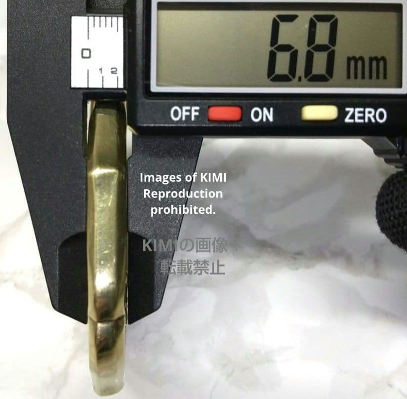 九八式軍刀の鍔 真鍮製 桜 九八式軍刀 Gunto Tsuba 軍装美術 K48