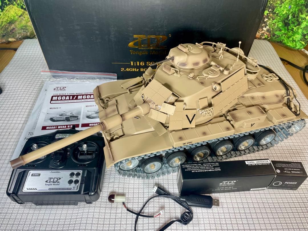 メタル版！Tongde1/16【M60A1 WERA U.S.A】プロバージョン