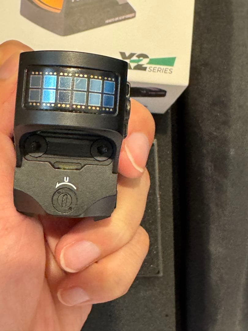 HOLOSUN 407C ドットサイト 実物　ホロサン　グリーン　mws GHK