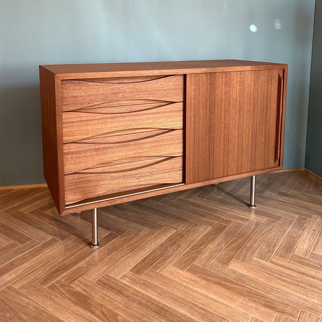 さ*ん様 チーク サイドボード チェスト 北欧 ミッドセンチュリー ビンテージ