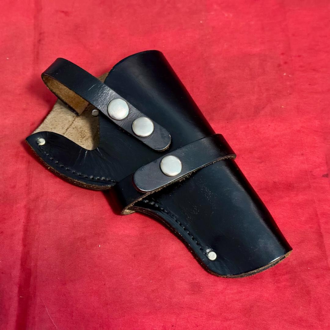 整備済 革製 ウェスタンスタイル リボルバー用 ヒップホルスター