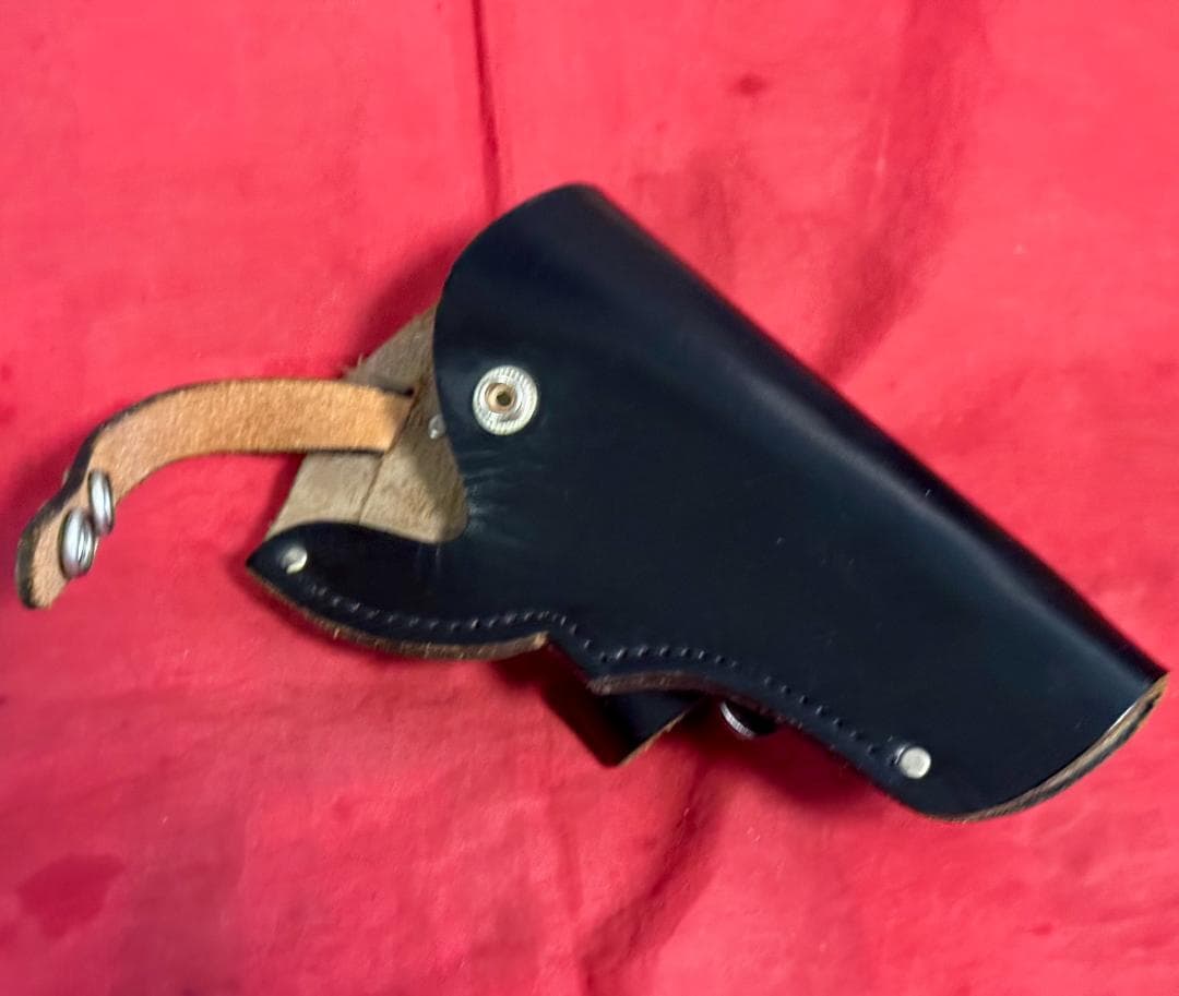 整備済 革製 ウェスタンスタイル リボルバー用 ヒップホルスター