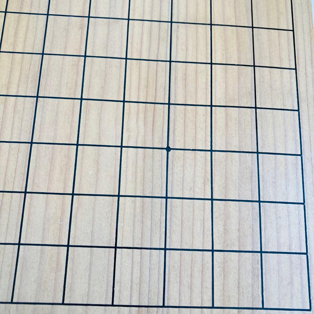 囲碁セット 60号　天地柾目 碁盤 36号 蛤碁石 本那智黒 ヘソあり 新榧